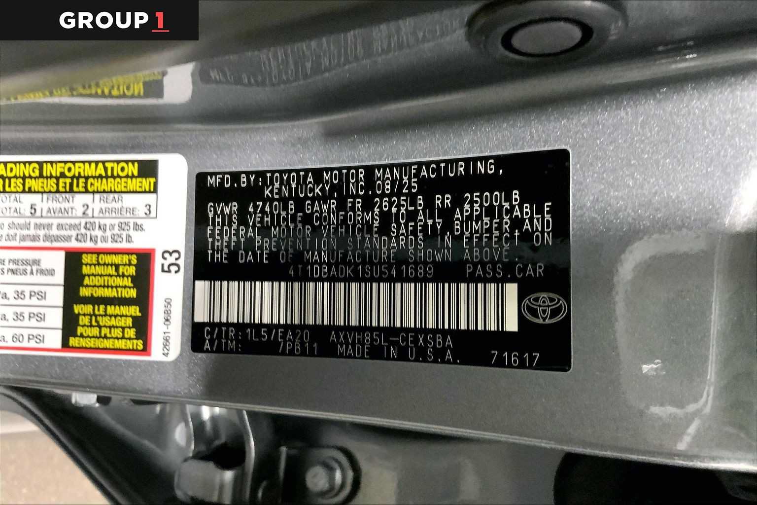 Certified 2025 Toyota Camry SE w/ Convenience Package AWD/4WD image 37