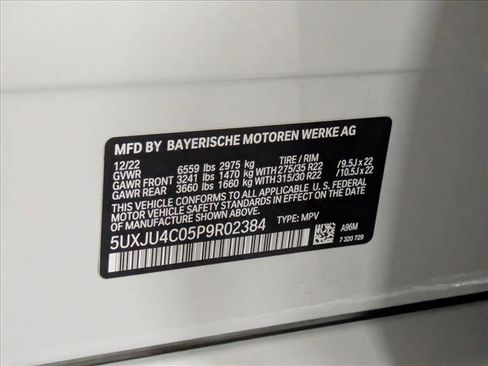 Certified 2023 BMW X5 M50i w/ Parking Assistance Package image 27