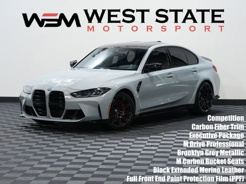 Used 2021 BMW M3 Competition w/ Executive Package image 1