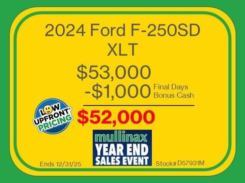 Certified 2024 Ford F250 XLT image 3