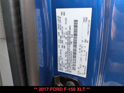 Used 2017 Ford F150 XLT w/ Equipment Group 302A Luxury image 33