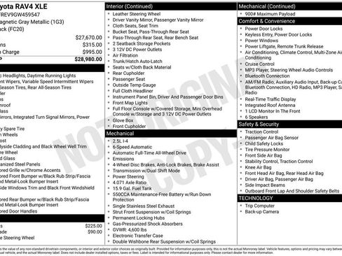 Used 2016 Toyota RAV4 XLE image 29