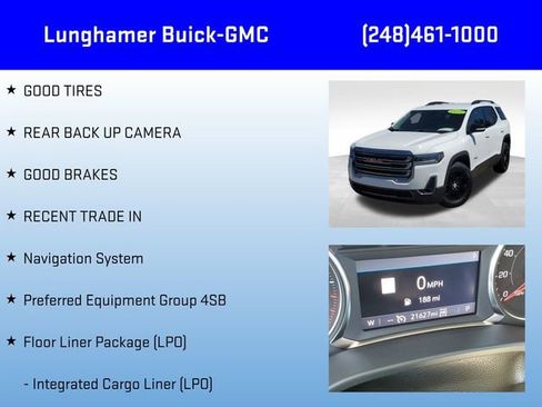 Certified 2023 GMC Acadia AT4 w/ Trailering Package AWD/4WD image 6