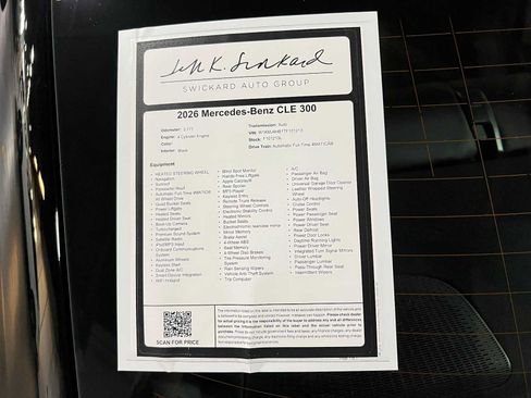 Used 2026 Mercedes-Benz CLE 300 4MATIC Coupe image 41