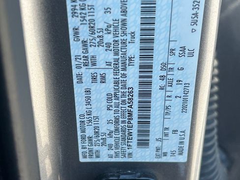 Used 2021 Ford F150 XLT w/ Equipment Group 302A High AWD/4WD image 24