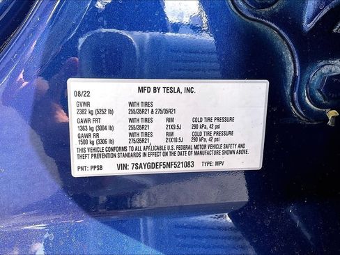 Used 2022 Tesla Model Y Performance AWD/4WD image 32