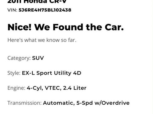 Used 2011 Honda CR-V EX-L image 3