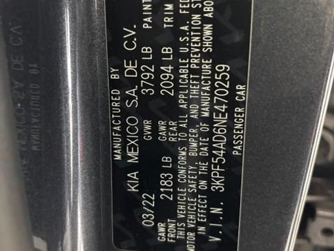 Used 2022 Kia Forte GT-Line w/ GT-Line Technology Package FWD image 26