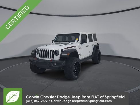 Certified 2021 Jeep Wrangler Unlimited Rubicon AWD/4WD image 6