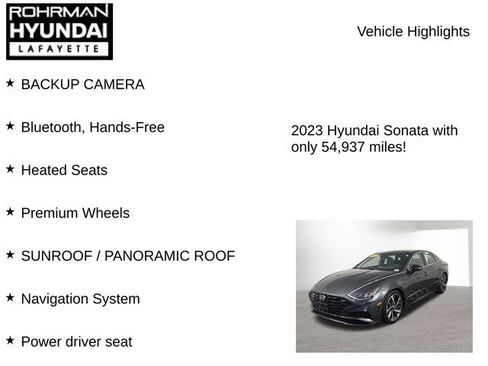 Used 2023 Hyundai Sonata SEL Plus image 7