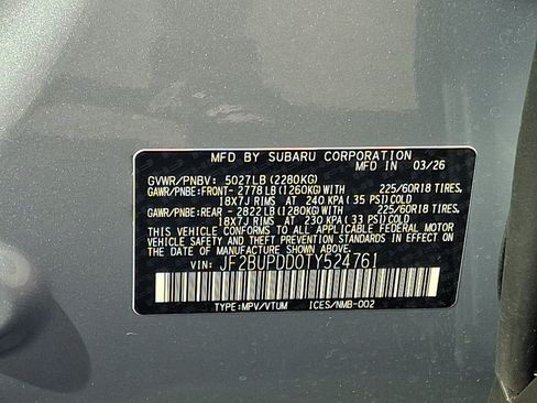 New 2026 Subaru Outback Limited AWD/4WD image 21