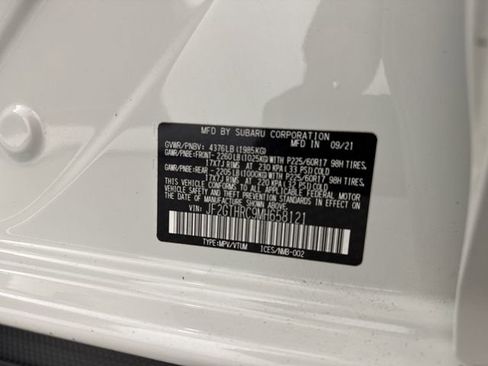 Used 2021 Subaru Crosstrek 2.5i Sport w/ Popular Package #2B image 36