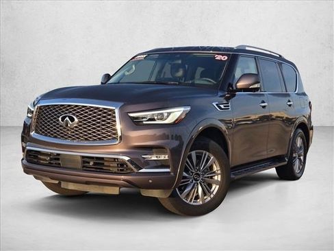 Used 2023 INFINITI QX80 Luxe w/ Cargo Package RWD image 1