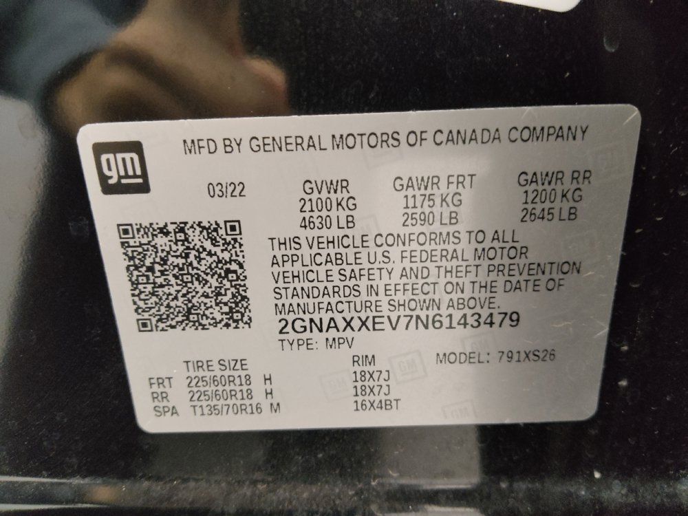 Used 2022 Chevrolet Equinox Premier AWD/4WD image 33