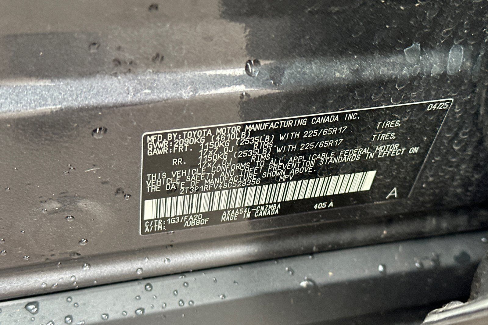 Used 2025 Toyota RAV4 XLE AWD/4WD image 37