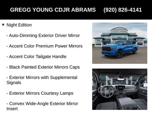 New 2026 RAM 1500 Big Horn w/ Night Edition AWD/4WD image 31