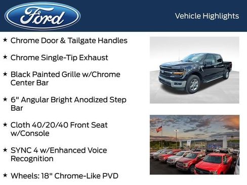 Used 2025 Ford F150 XLT w/ Equipment Group 301A Standard AWD/4WD image 12