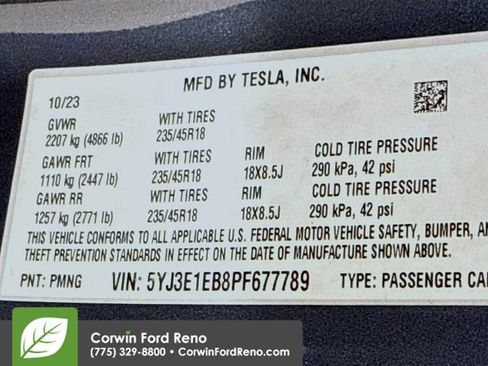 Used 2023 Tesla Model 3 Long Range AWD/4WD image 31