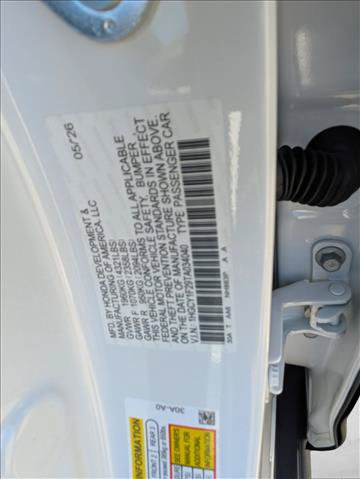 New 2026 Honda Accord LX image 18
