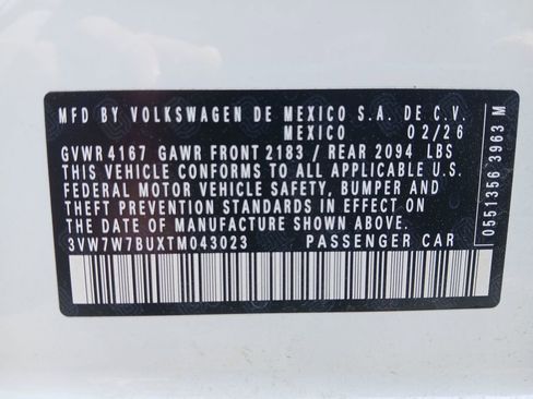 New 2026 Volkswagen Jetta SE image 29