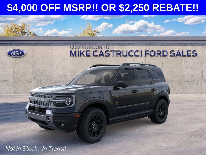 New 2026 Ford Bronco Sport Badlands w/ Badlands Tech Package AWD/4WD image 1