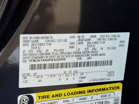 Used 2023 Ford Expedition Max Limited RWD image 44