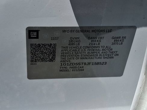 Certified 2018 Chevrolet Malibu LT FWD image 30