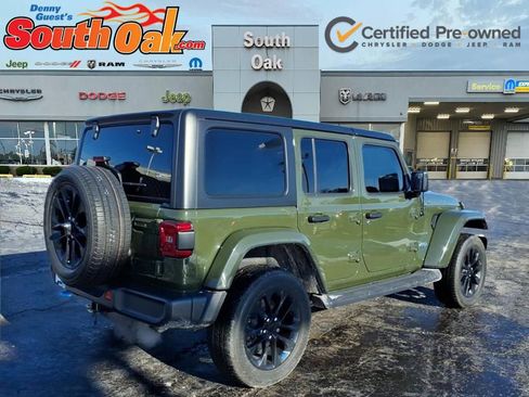 Certified 2023 Jeep Wrangler Unlimited Sahara w/ Cold Weather Group image 3