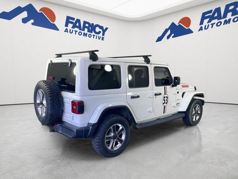 Used 2020 Jeep Wrangler Unlimited Sahara w/ Uconnect 4C Nav & Sound Group AWD/4WD image 4