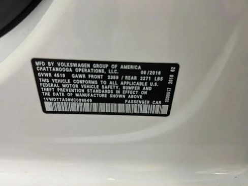 Used 2017 Volkswagen Passat 1.8T R-Line FWD image 28