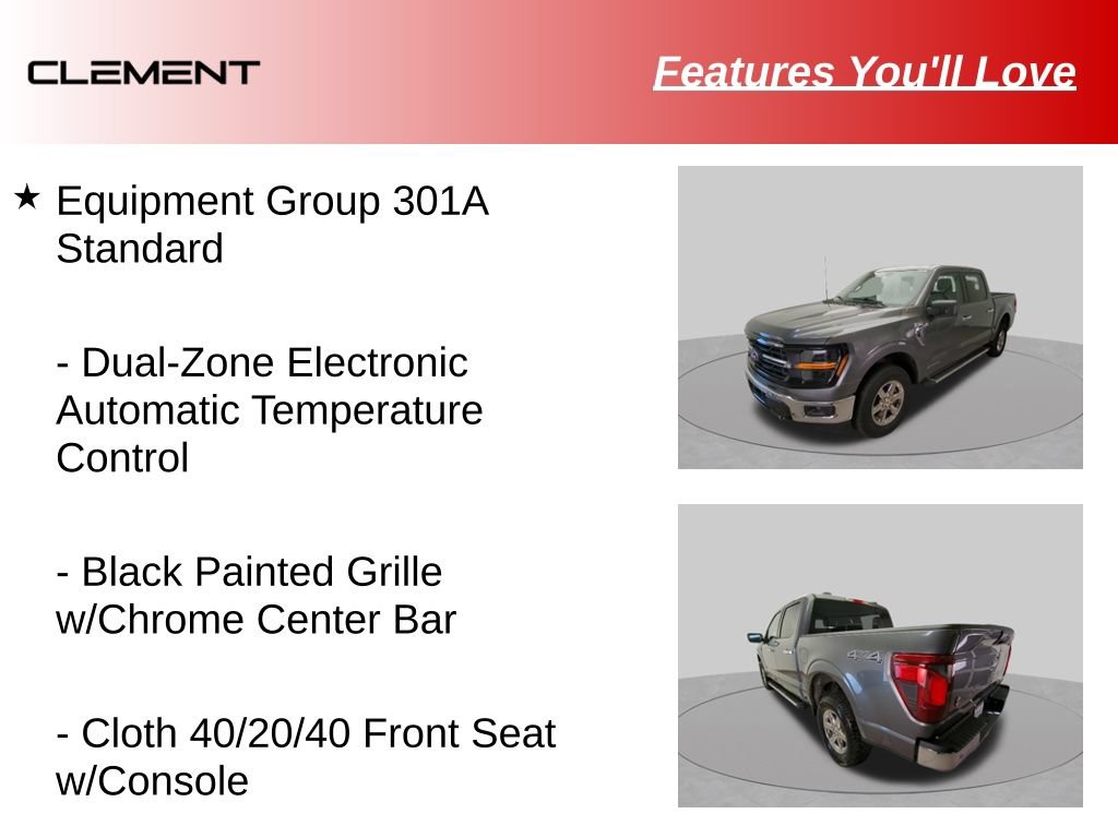Used 2025 Ford F150 XLT w/ Equipment Group 301A Standard AWD/4WD image 19