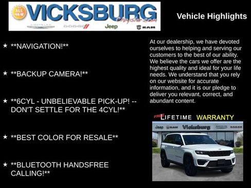 Used 2024 Jeep Grand Cherokee Limited w/ Black Appearance Package AWD/4WD image 7