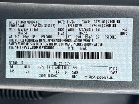 Used 2024 Ford F150 XLT w/ Mobile Office Package AWD/4WD image 31
