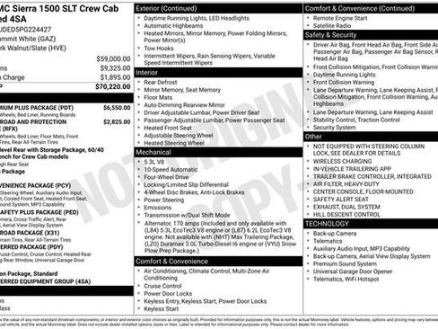 Used 2023 GMC Sierra 1500 SLT w/ SLT Premium Plus Package AWD/4WD image 4