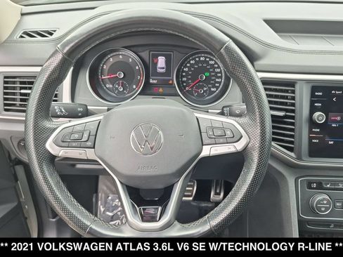 Used 2021 Volkswagen Atlas SE w/ Panoramic Sunroof Package AWD/4WD image 21