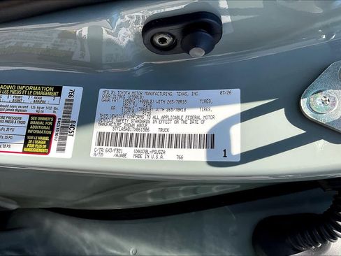 Used 2026 Toyota Tundra SR5 w/ SR5 Convenience Package RWD image 33