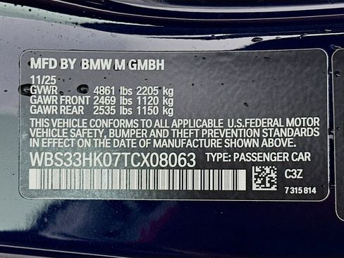 New 2026 BMW M4 xDrive Competition w/ Parking Assistance Package image 24