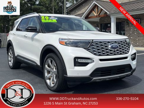 Used 2020 Ford Explorer Platinum w/ Premium Technology Package AWD/4WD image 1