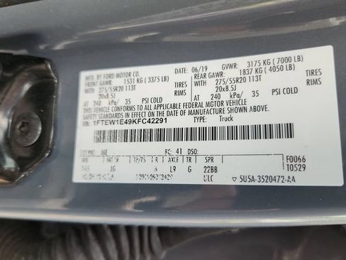 Used 2019 Ford F150 XL w/ Equipment Group 101A Mid AWD/4WD image 25