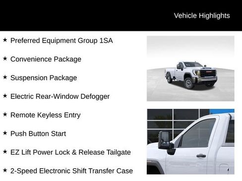 New 2025 GMC Sierra 2500 Pro w/ Convenience Package image 8