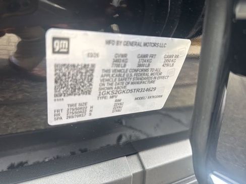 New 2026 GMC Yukon XL Elevation w/ LPO, Elevation Black Package image 8