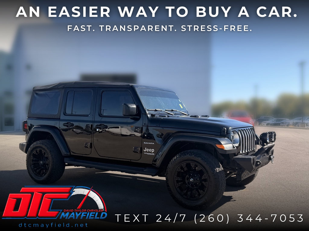 Used 2019 Jeep Wrangler Unlimited Sahara AWD/4WD image 1