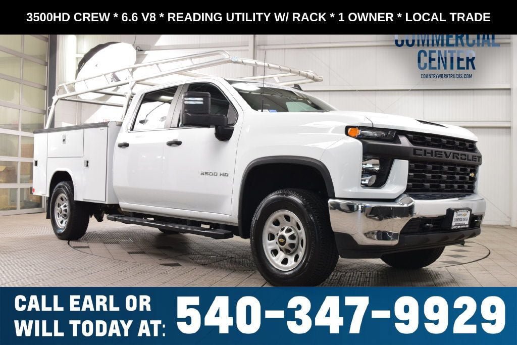 Used 2023 Chevrolet Silverado 3500 W/T w/ WT Convenience Package RWD image 1