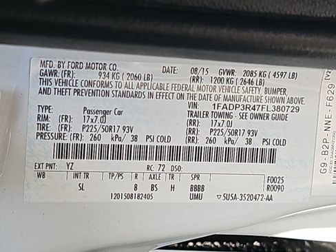 Used 2015 Ford Focus Electric Hatchback image 43