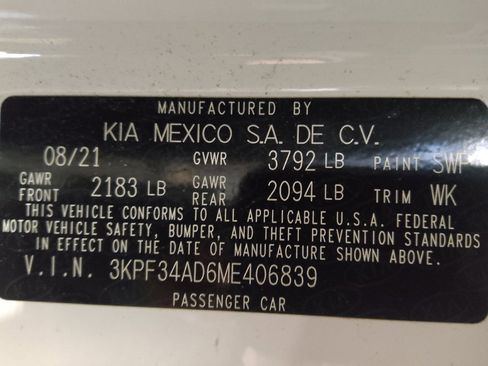 Used 2021 Kia Forte GT-Line w/ GT-Line Premium Package image 33