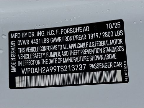 New 2026 Porsche 911 Carrera 4S image 34