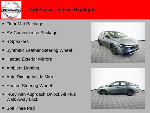 Certified 2026 Nissan Sentra SV w/ SV Convenience Package FWD image 2