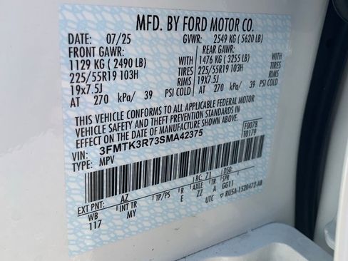 New 2025 Ford Mustang Mach-E Premium w/ Interior Protection Package image 48