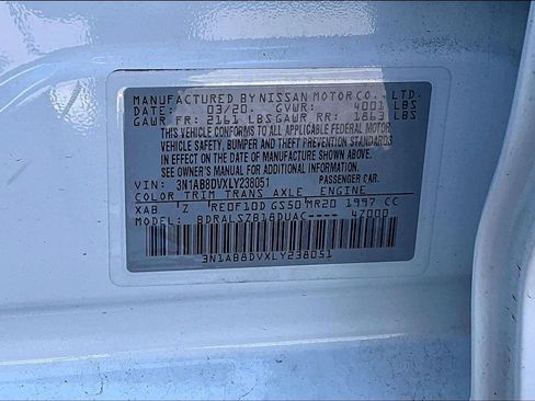 Used 2020 Nissan Sentra SR w/ Premium Package FWD image 19