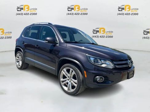 Used 2016 Volkswagen Tiguan SEL AWD/4WD image 3
